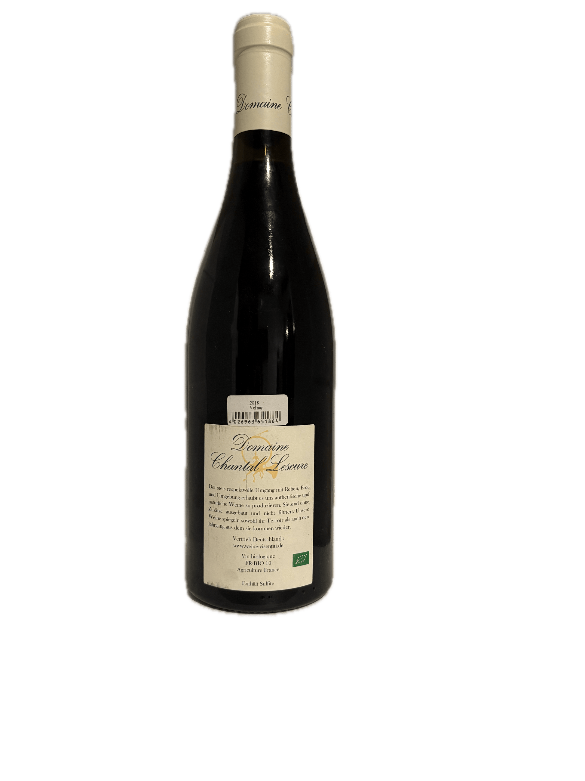 Domaine Chantal Lescure Chantal Lescure – Volnay 2018 0,75 Liter