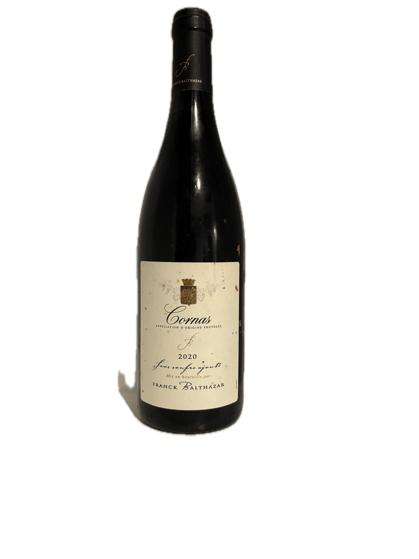 Franck Balthazar Franck Balthazar – Cornas Sans Soufre Ajouté 2020 0,75 Liter