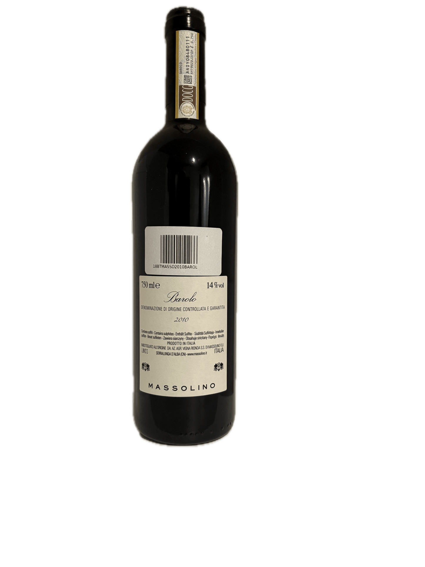 Massolino Massolino – Barolo 2010 0,75 Liter