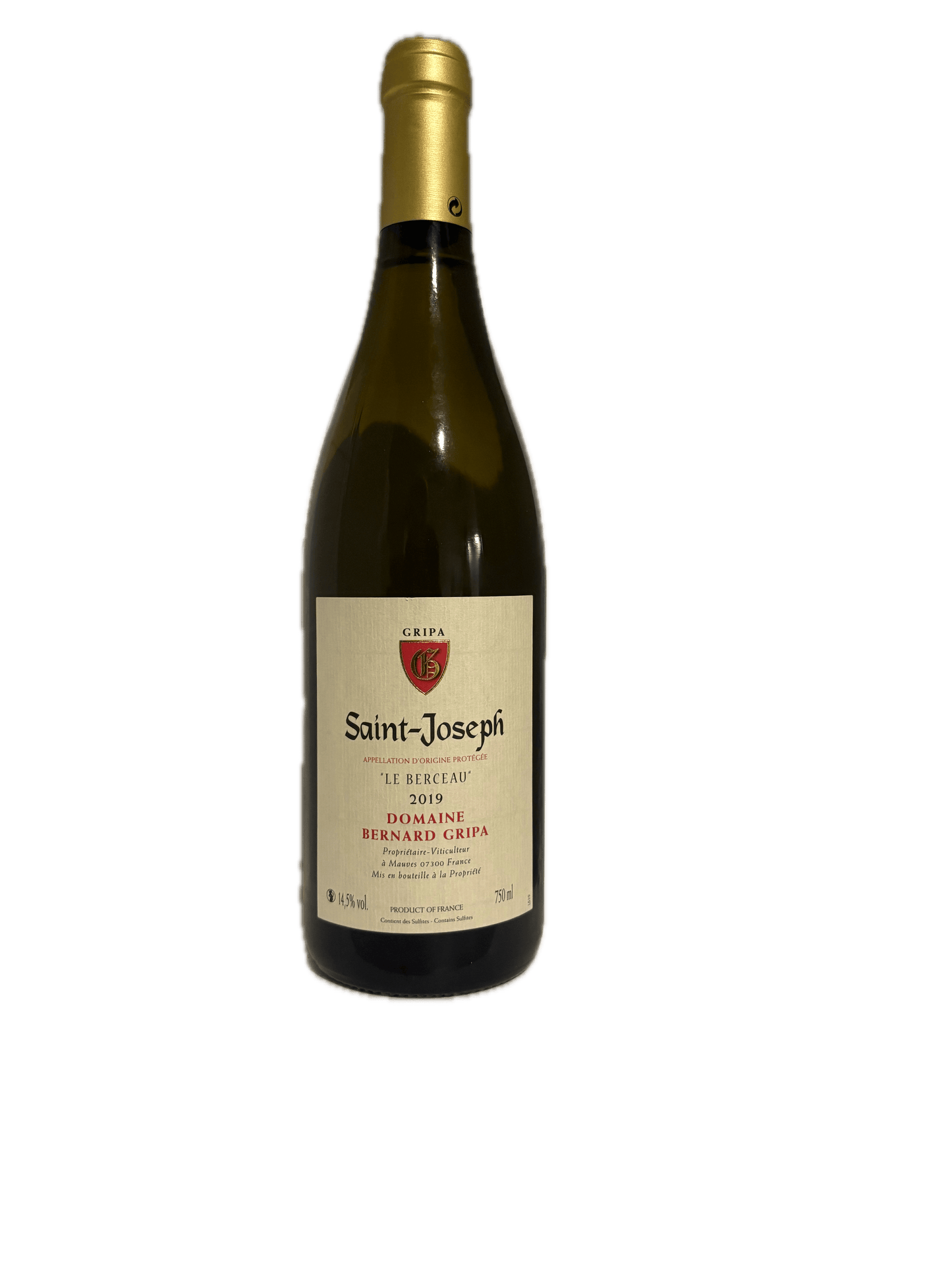 Bernard Gripa Bernard Gripa – Le Berceau Saint-Joseph Blanc 2019 0,75 Liter