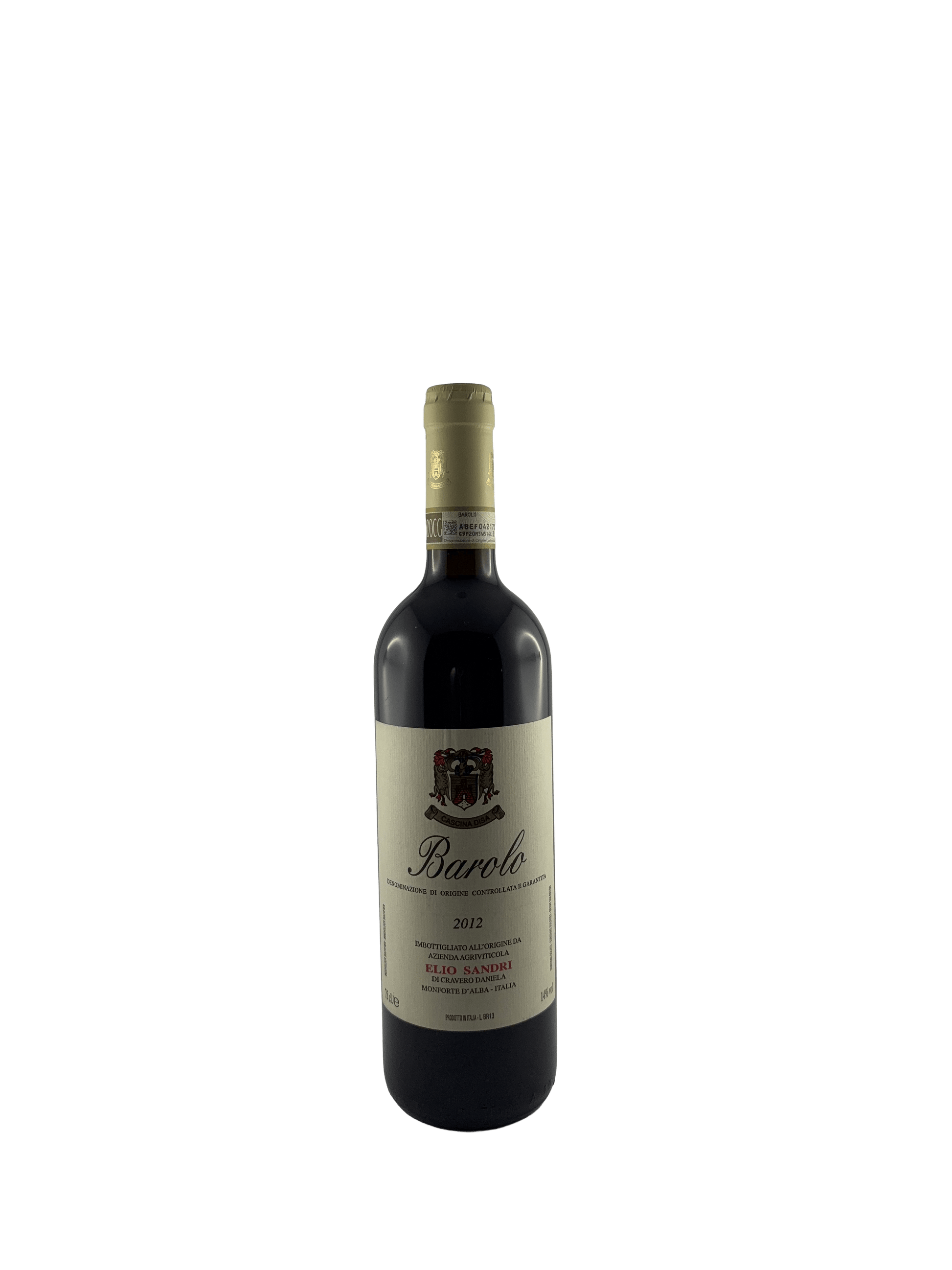 Elio Sandri Elio Sandri – Barolo del Comune di Monforte 2012 0,75 Liter