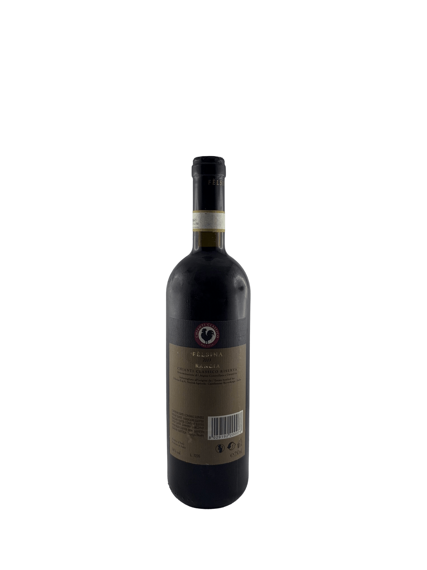Fèlsina Fèlsina – Rancia Chianti Classico Riserva 2015 0,75 Liter