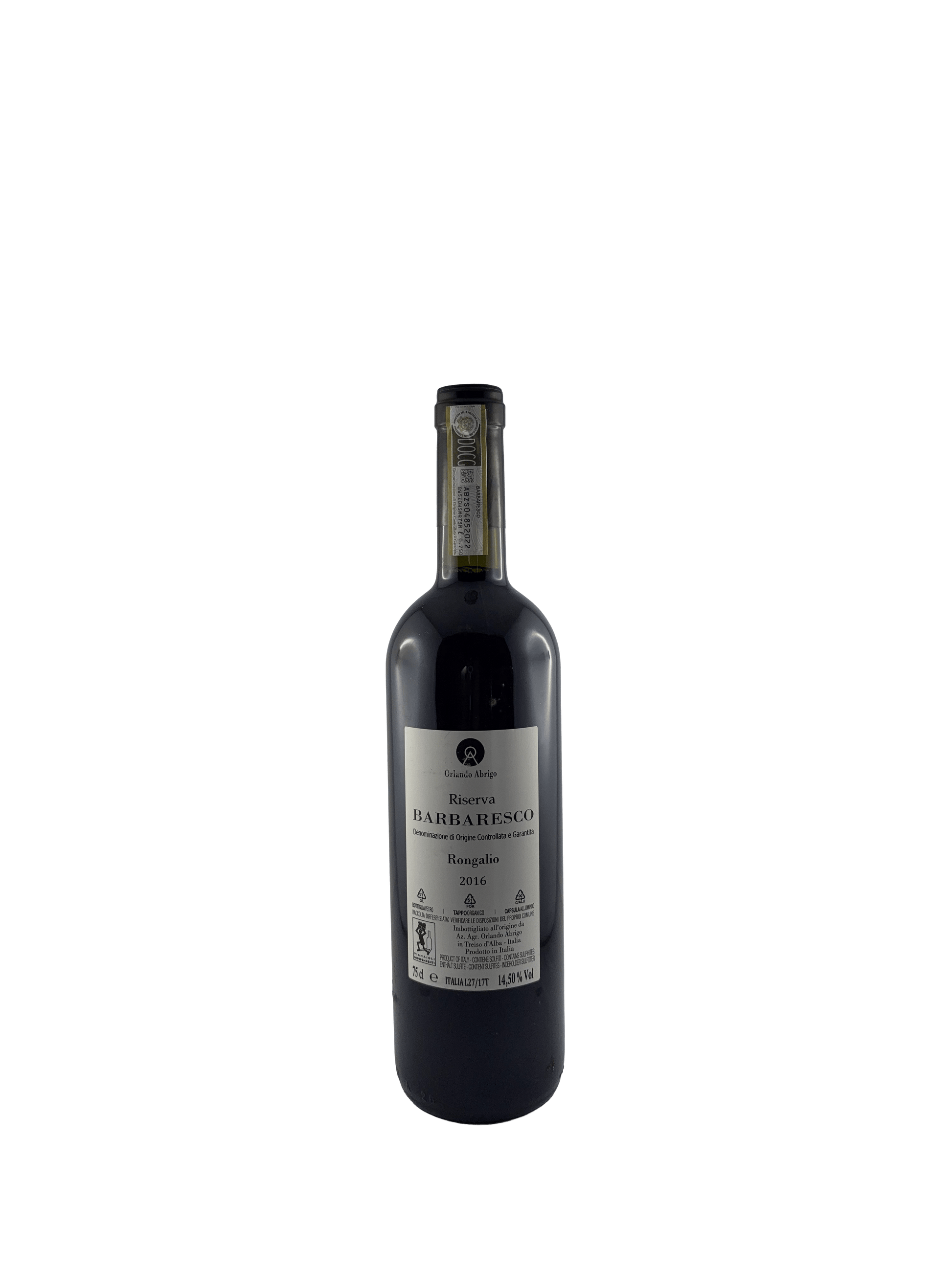 Orlando Abrigo Orlando Abrigo – Montersino Barbaresco 2011 0,75 Liter